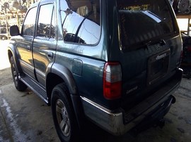 1997 TOYOTA 4RUNNER, GREEN, LIMITED, 3.4L, AT, 4WD.  Z25966